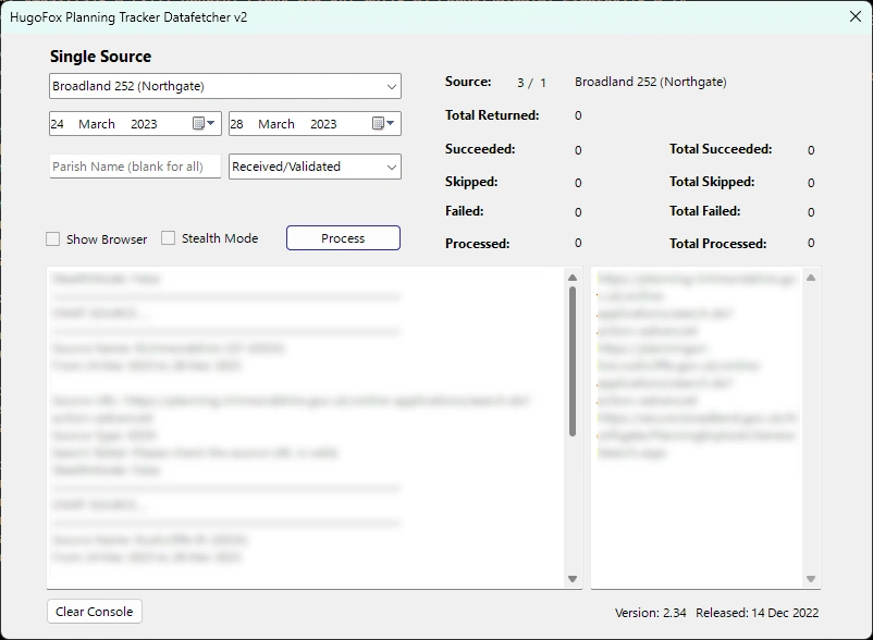 Hugofox Planning Tracker GUI